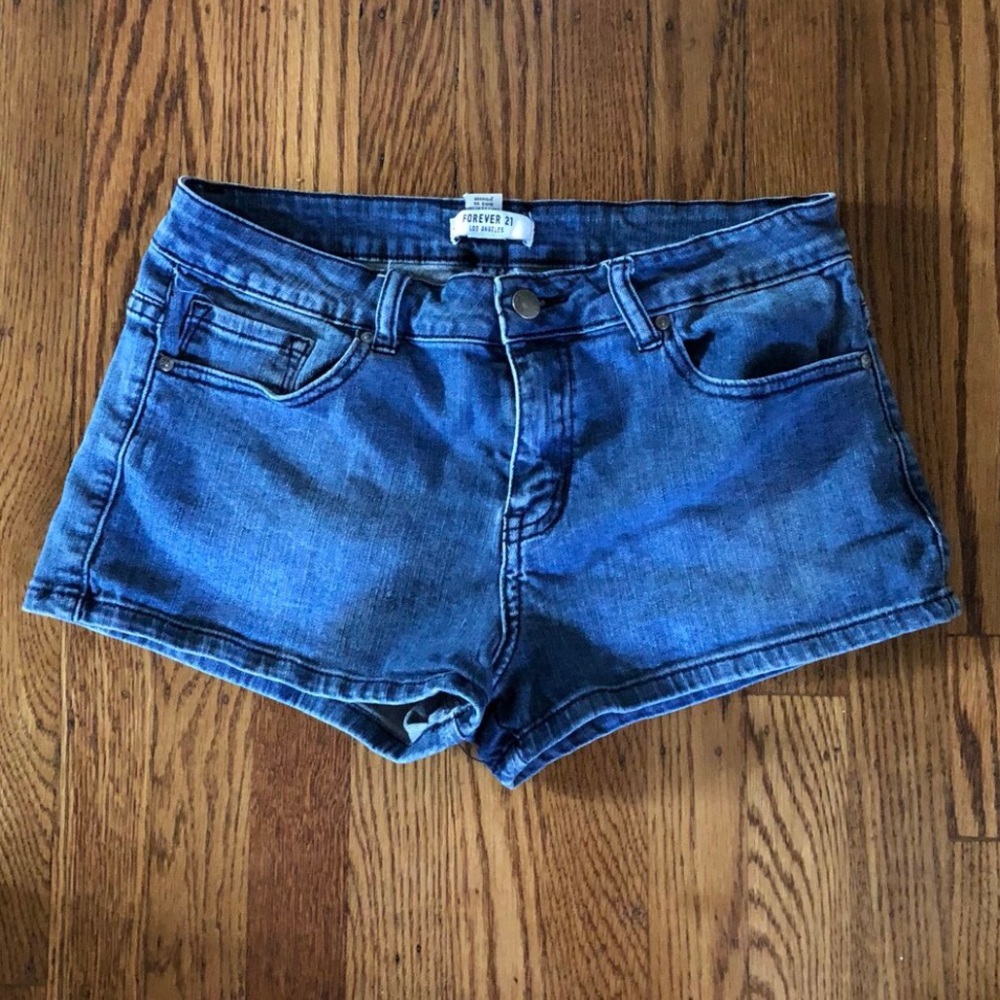 Blue shorts